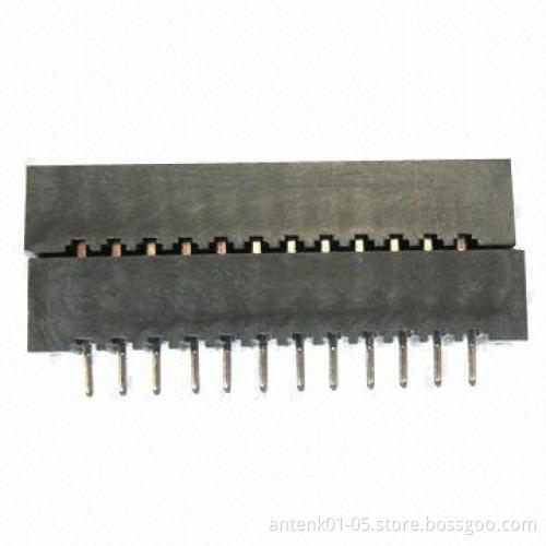 2.54mm FPC Connector, Non-ZIF DIP Type